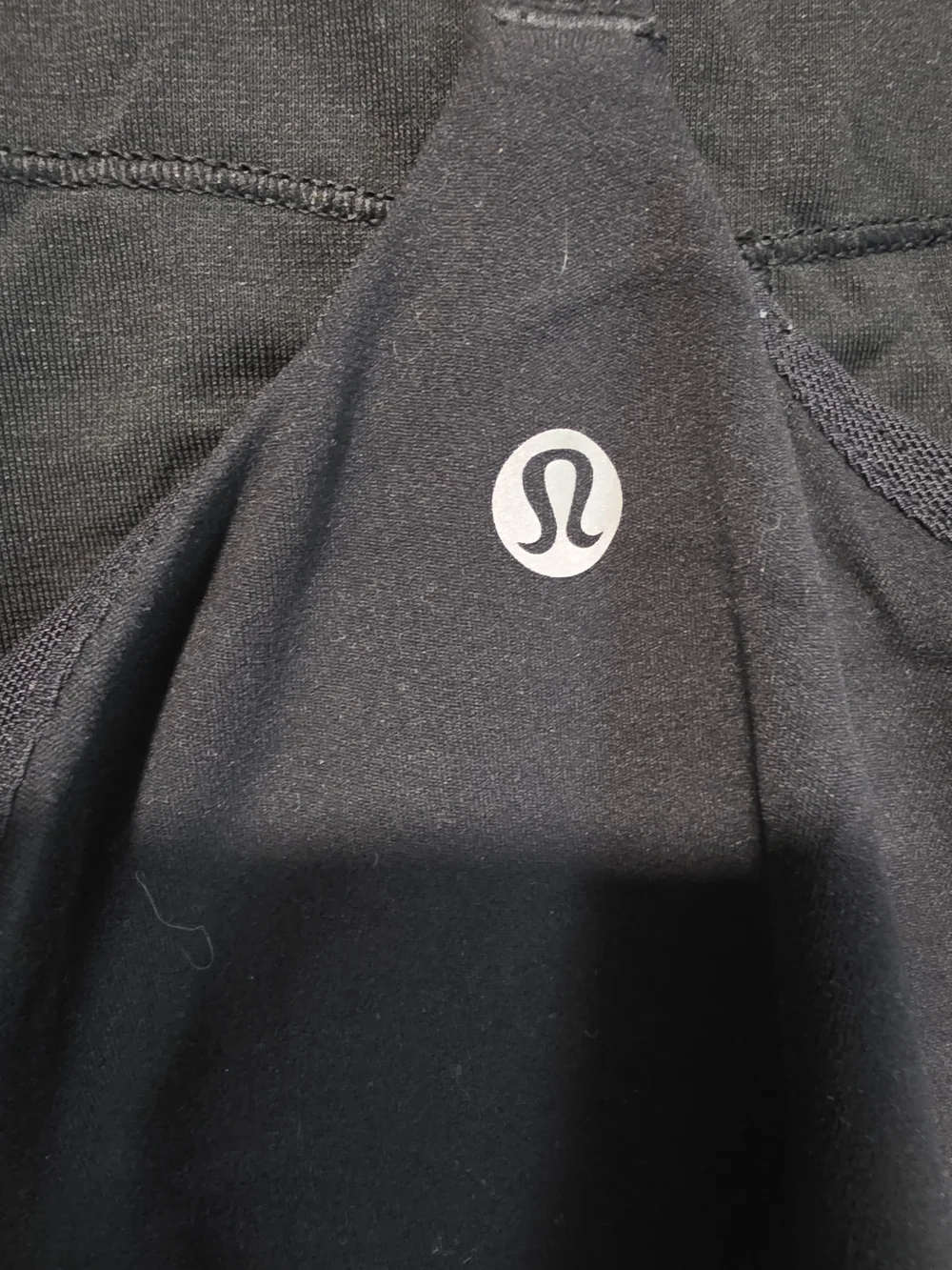 lululemon athletica Black Strappy Tank with Racerback Detail